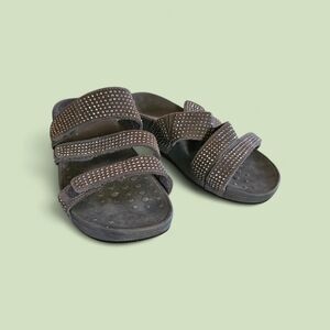 Vionic Black Studded Sandals